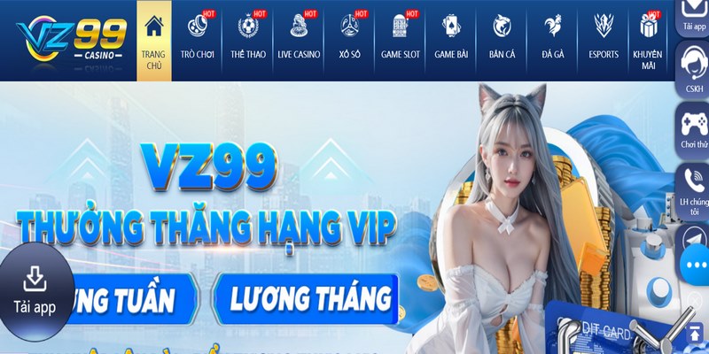 Quy định nạp tiền Vz99 cụ thể cần biết