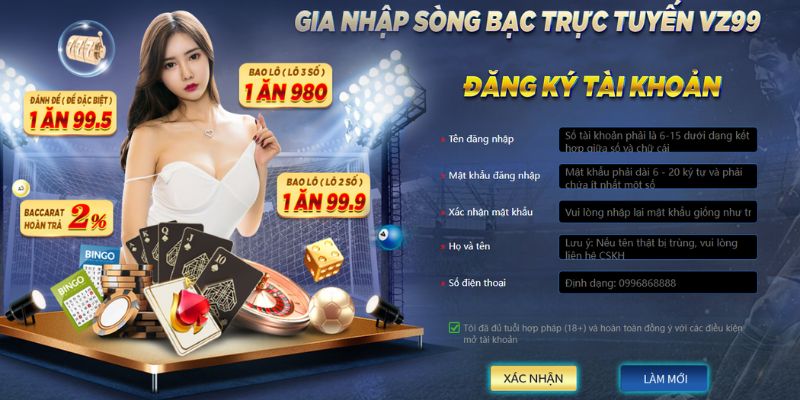 Hướng dẫn 5 bước tham gia game cụ thể